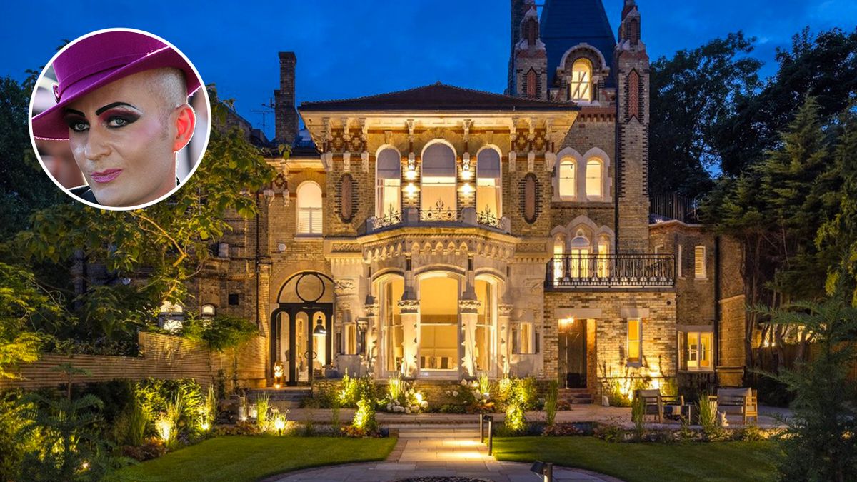 Boy George nabídl k prodeji svůj nádherný dům v Londýně skoro za půl miliardy korun